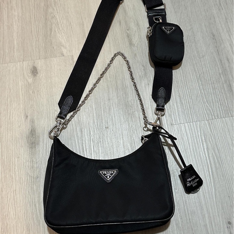 （包況很新）可議 Prada Re-Edition 2005 三合一-0