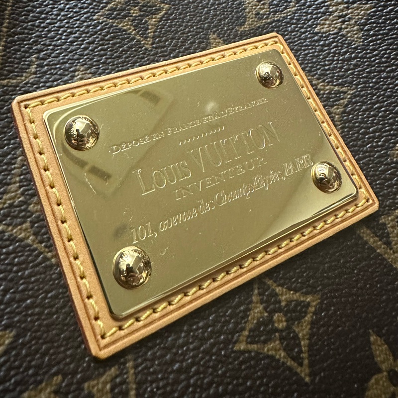 PVC塗層帆布 Galliera PM 南瓜包 肩背包 M56382-2