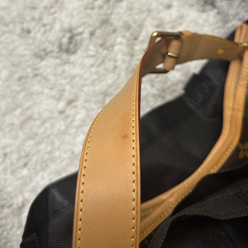 PVC塗層帆布 Galliera PM 南瓜包 肩背包 M56382-3