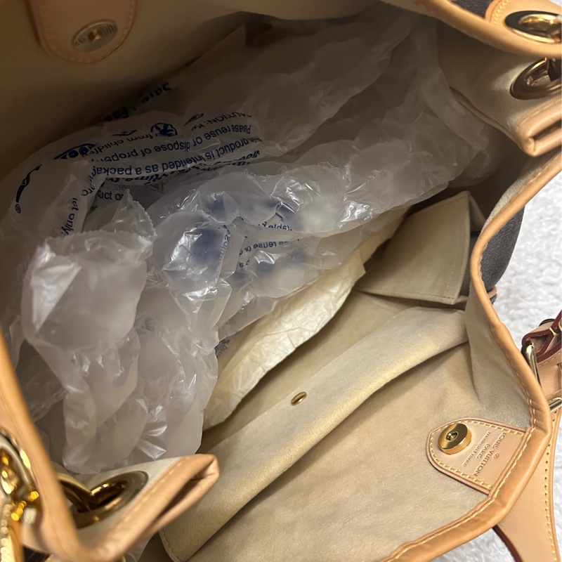 PVC塗層帆布 Galliera PM 南瓜包 肩背包 M56382-4