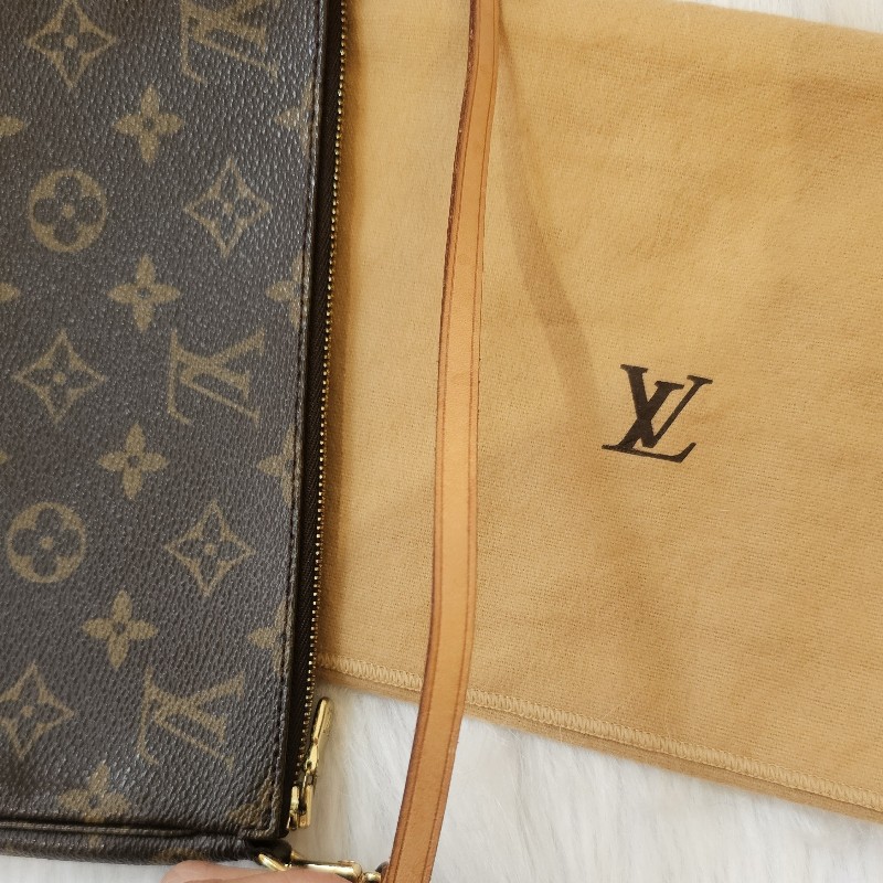 🎀👜曼蒂二手精品 👜🎀 LV 二手老花大款麻將包 lv麻將包 手提包 肩背包 腋下包-29
