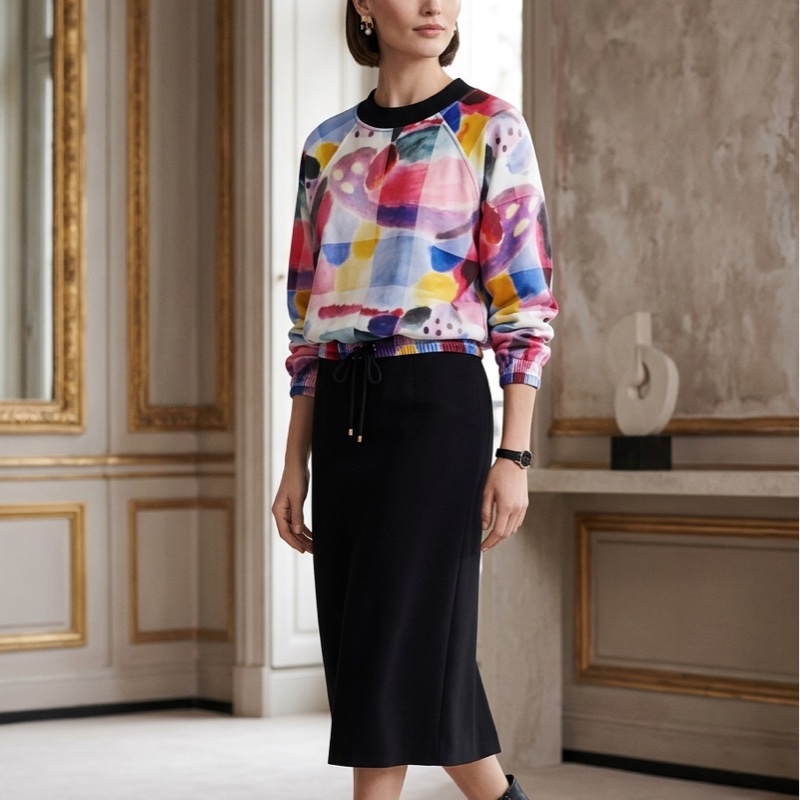 Chanel正品秀款棉質上衣 36號 寬鬆S-L可穿 約85成新-1