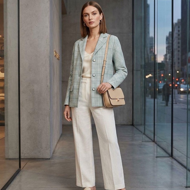 Tory Burch 厚磅數西裝外套 98成新-1