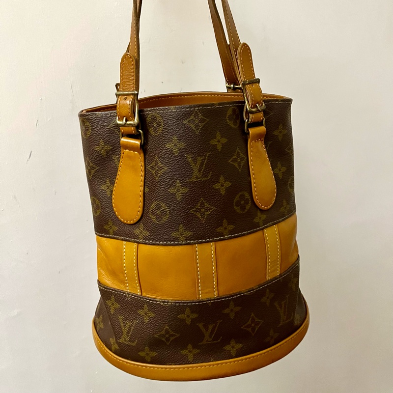 Louis Vuitton LV 限量款 經典 老花 水桶包 圓筒包 肩背包 手提包 手拿包-2