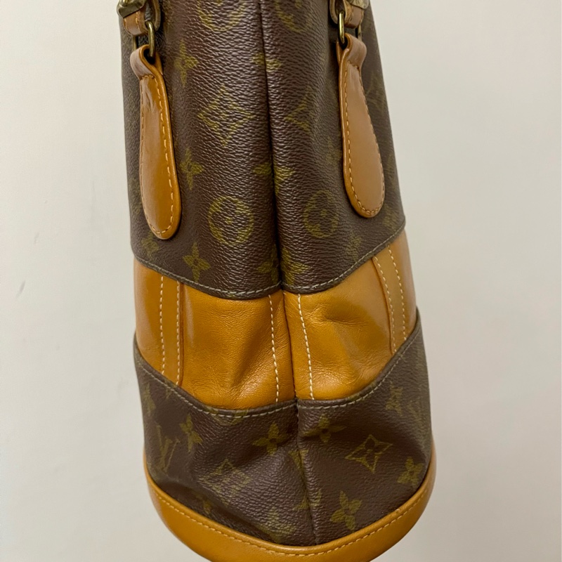 Louis Vuitton LV 限量款 經典 老花 水桶包 圓筒包 肩背包 手提包 手拿包-8