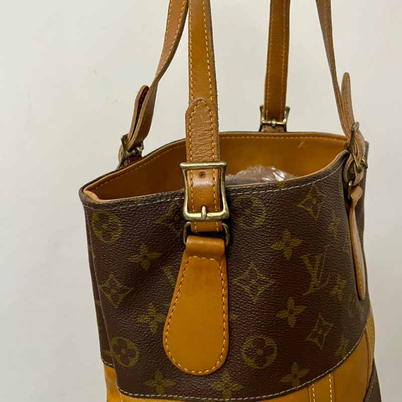 Louis Vuitton LV 限量款 經典 老花 水桶包 圓筒包 肩背包 手提包 手拿包-13