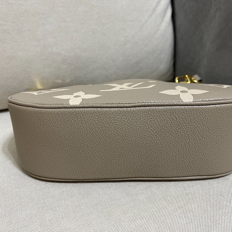 LV bagatelle 大象灰拼色 腋下包 手提包 肩背包 M46112-1