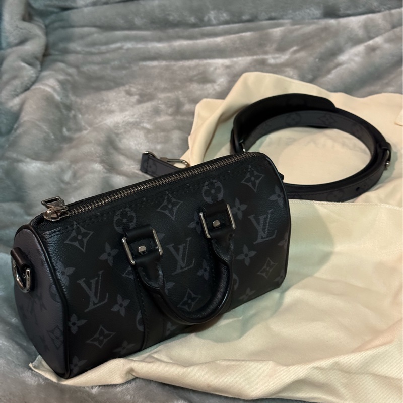 LV KEEPALL XS 黑色老花 M45947-0