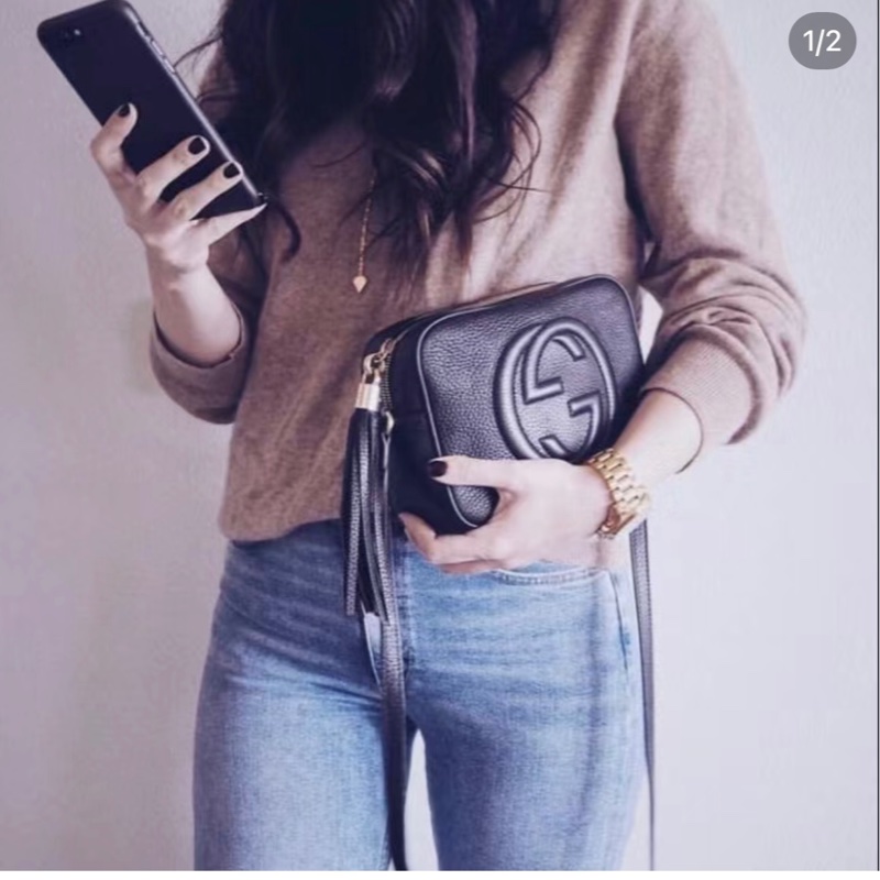 Gucci soho disco 黑色 很新 可小議-4