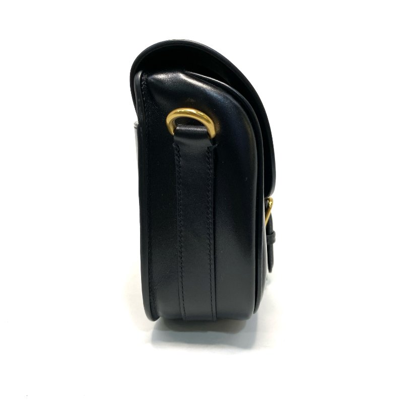 △ Christian Dior 迪奧 Dior Bobby Black Swift Calfskin Shoulder Bag 黑色滑面牛皮肩揹袋 - 247007807-3