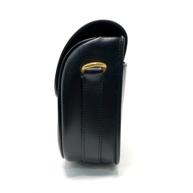 △ Christian Dior 迪奧 Dior Bobby Black Swift Calfskin Shoulder Bag 黑色滑面牛皮肩揹袋 - 247007807-4