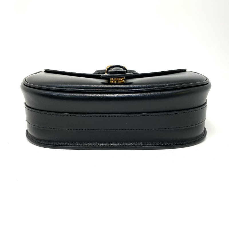 △ Christian Dior 迪奧 Dior Bobby Black Swift Calfskin Shoulder Bag 黑色滑面牛皮肩揹袋 - 247007807-6