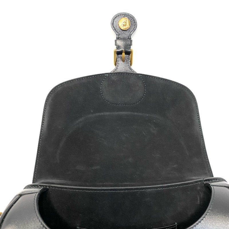 △ Christian Dior 迪奧 Dior Bobby Black Swift Calfskin Shoulder Bag 黑色滑面牛皮肩揹袋 - 247007807-17