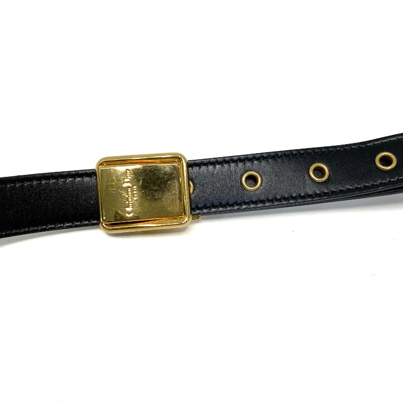 △ Christian Dior 迪奧 Dior Bobby Black Swift Calfskin Shoulder Bag 黑色滑面牛皮肩揹袋 - 247007807-25