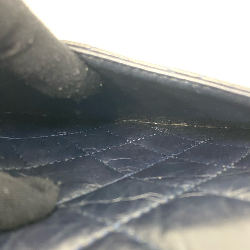 △ Chanel 香奈兒 2.55 Jumbo Navy Aged Calfskin Ruthenium-Finish Metal Chain Flap Bag 2.55特大號深藍色舊化小牛皮鍍釕金屬鏈條肩背袋 A37590 - 247007323-25