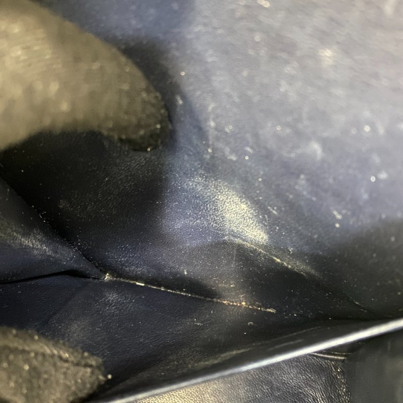 △ Chanel 香奈兒 2.55 Jumbo Navy Aged Calfskin Ruthenium-Finish Metal Chain Flap Bag 2.55特大號深藍色舊化小牛皮鍍釕金屬鏈條肩背袋 A37590 - 247007323-27