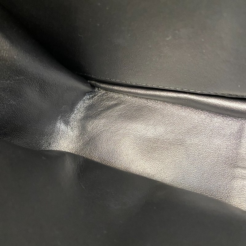 △ Chanel 香奈兒 2.55 Metallic Dark Grey Aged Calfskin Silver-tone Metal Chain Flap Bag 2.55金屬深灰色舊化牛皮銀色金屬鏈條肩揹袋 A37587 - 247007761-22