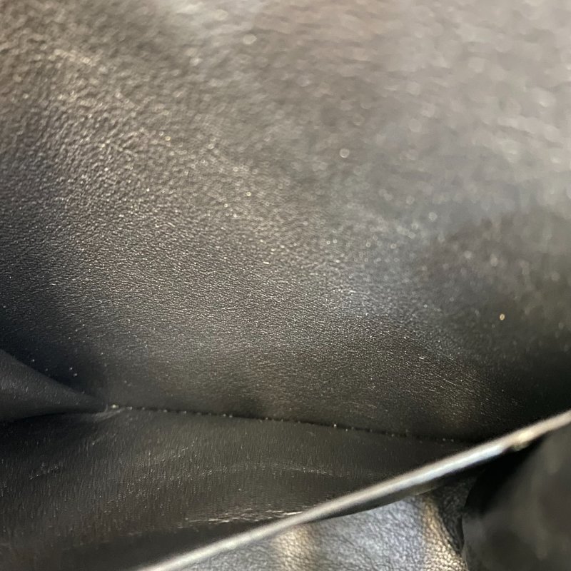 △ Chanel 香奈兒 2.55 Metallic Dark Grey Aged Calfskin Silver-tone Metal Chain Flap Bag 2.55金屬深灰色舊化牛皮銀色金屬鏈條肩揹袋 A37587 - 247007761-23