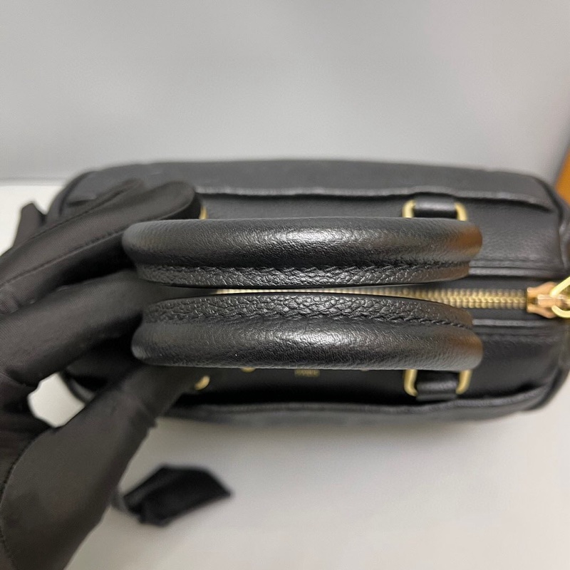 Louis Vuitton Speedy Bandouliere Monogram Empreinte 20 Black-2