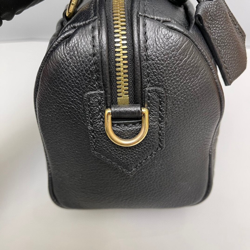 Louis Vuitton Speedy Bandouliere Monogram Empreinte 20 Black-14