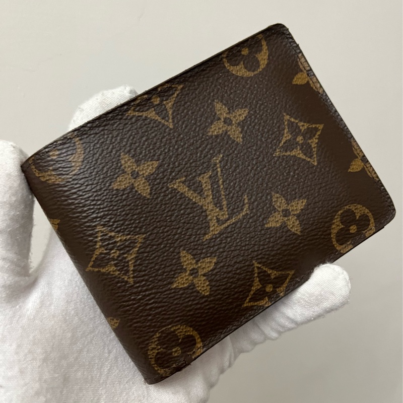 （極新）Louis Vuitton LV M60895 老花 短夾 錢包-0