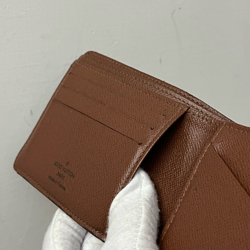 （極新）Louis Vuitton LV M60895 老花 短夾 錢包-6