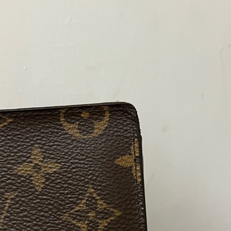 （極新）Louis Vuitton LV M60895 老花 短夾 錢包-10
