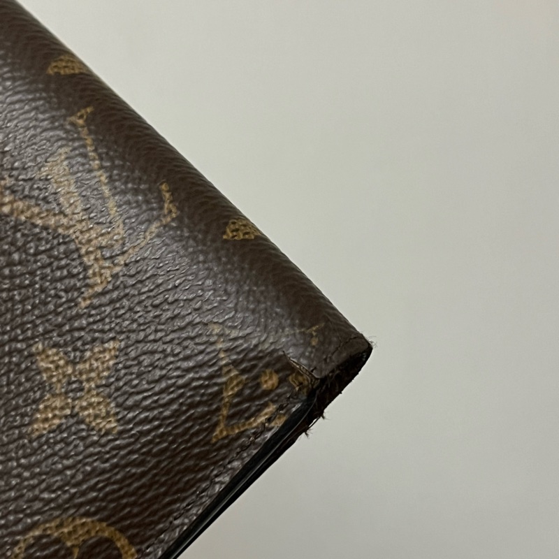 （極新）Louis Vuitton LV M60895 老花 短夾 錢包-16