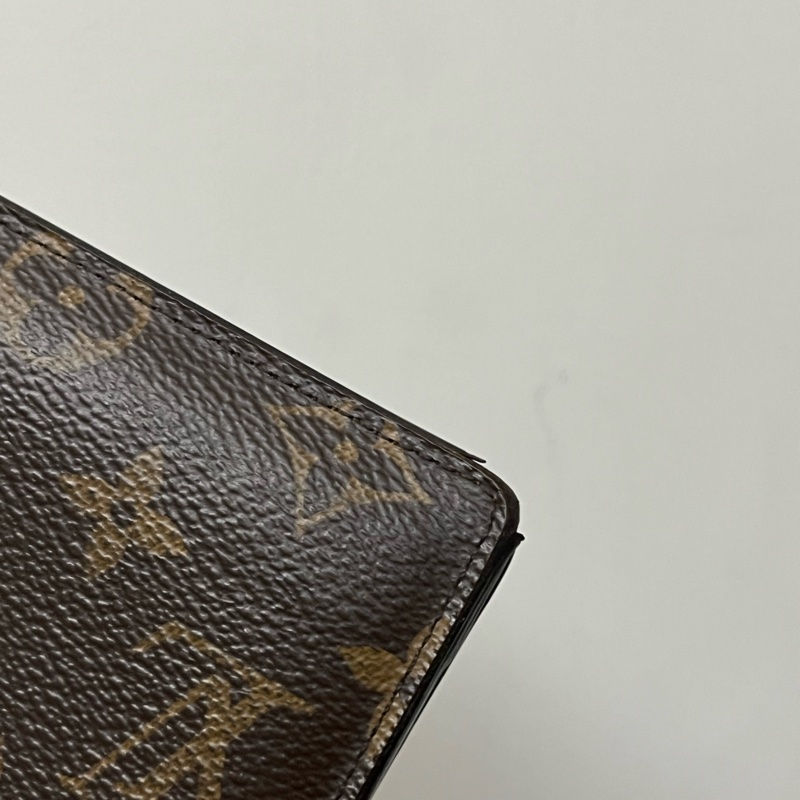 （極新）Louis Vuitton LV M60895 老花 短夾 錢包-17