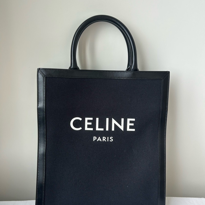 Celine tote bag vertical black-0
