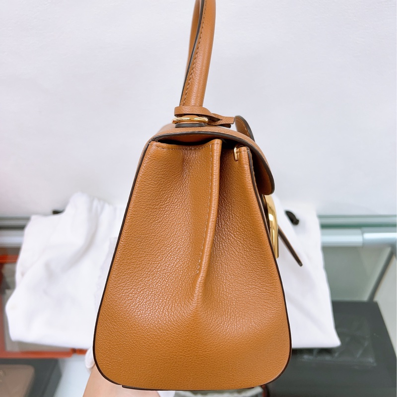 Delvaux brillant mini 焦糖棕色-2