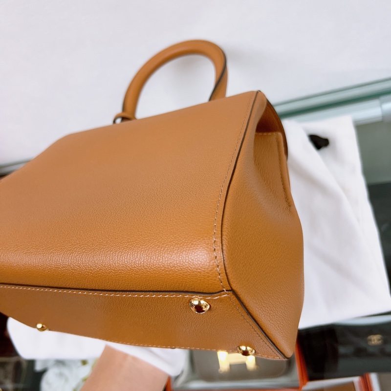 Delvaux brillant mini 焦糖棕色-14