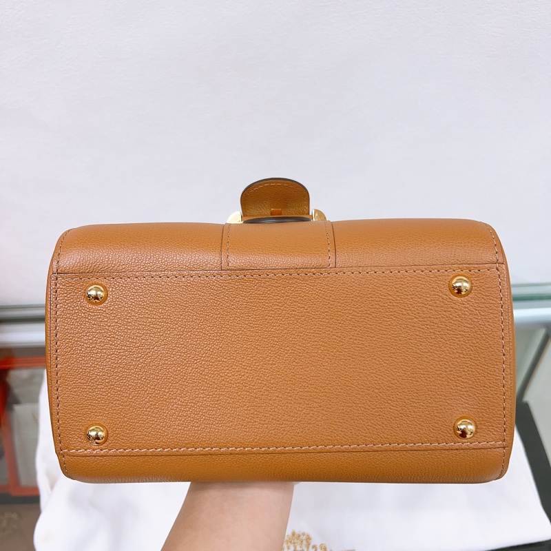Delvaux brillant mini 焦糖棕色-15