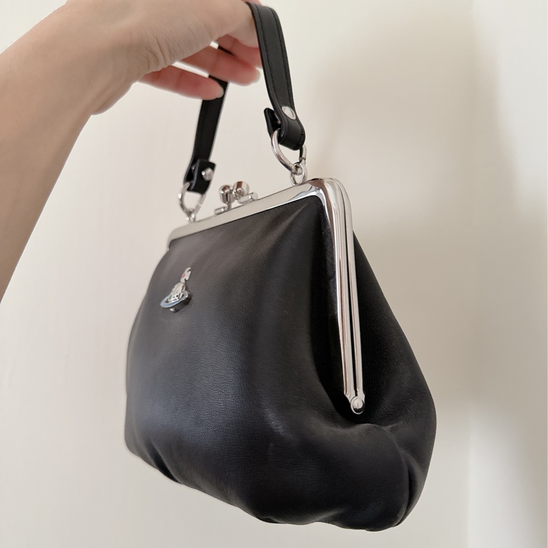[保留中] VIVIENNE WESTWOOD 西太后經典口金包(9.5新)-3