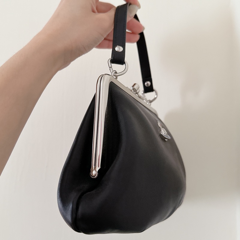 [保留中] VIVIENNE WESTWOOD 西太后經典口金包(9.5新)-12