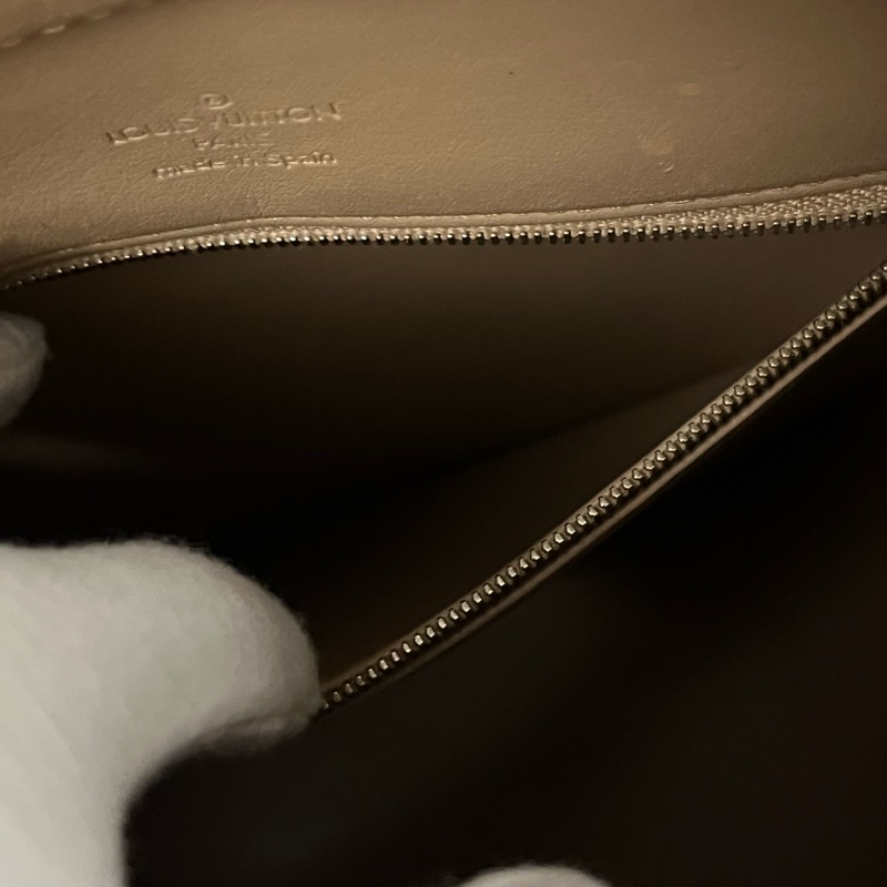 (老闆出國隨便賣)LV 經典 老花 黑 滿版LOGO壓印 五金發亮 手提包 手拿包 LV包-33