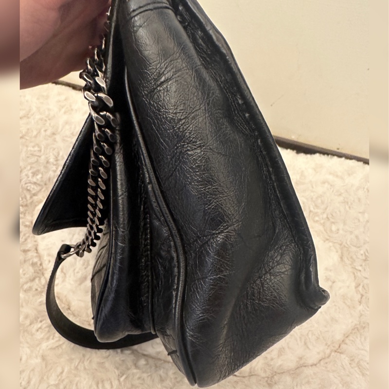 YSL Niki 黑銀 中號 medium-11