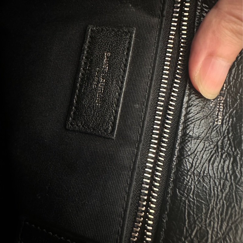 YSL Niki 黑銀 中號 medium-24