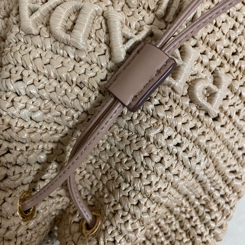 Prada 編織束口水桶包-11