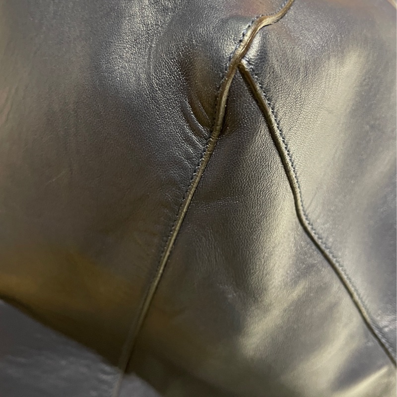 💙Loewe Origami  Lia Bag💙真皮 摺紙包 手提包 肩背包💙深藍色💙全新未使用💕💕-7