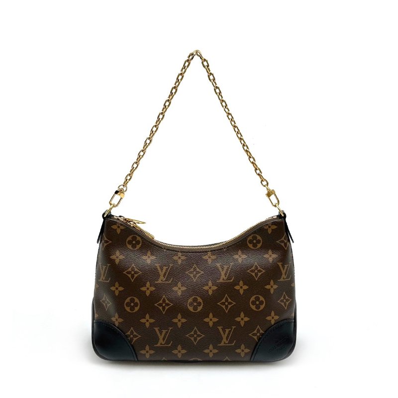 LOUIS VUITTON Boulogne 黑牛角包-1