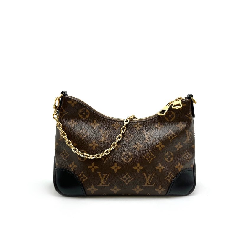 LOUIS VUITTON Boulogne 黑牛角包-2