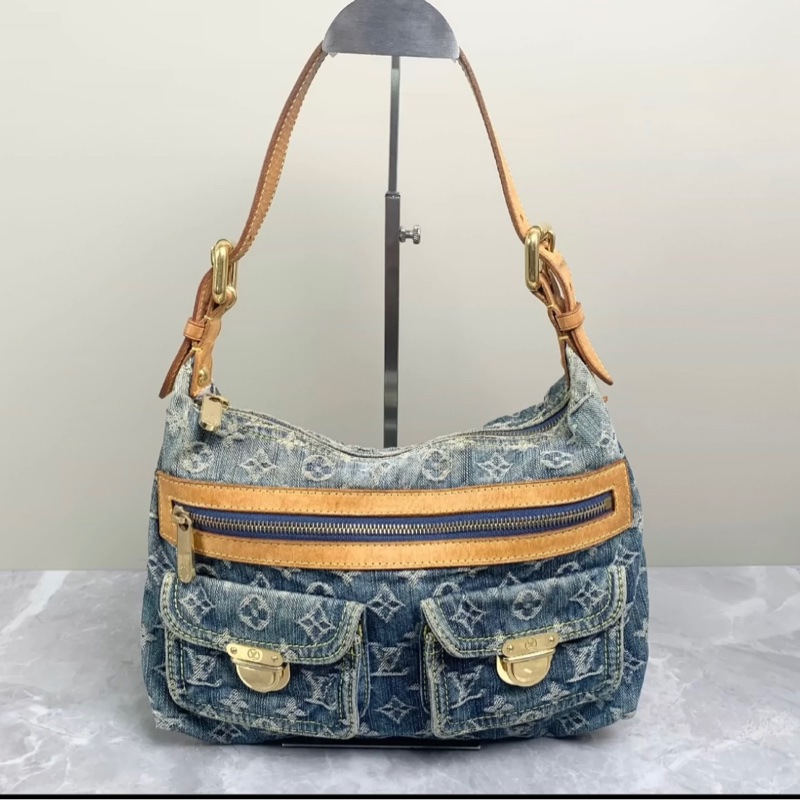 LV Denim Hobo Bag PopChill