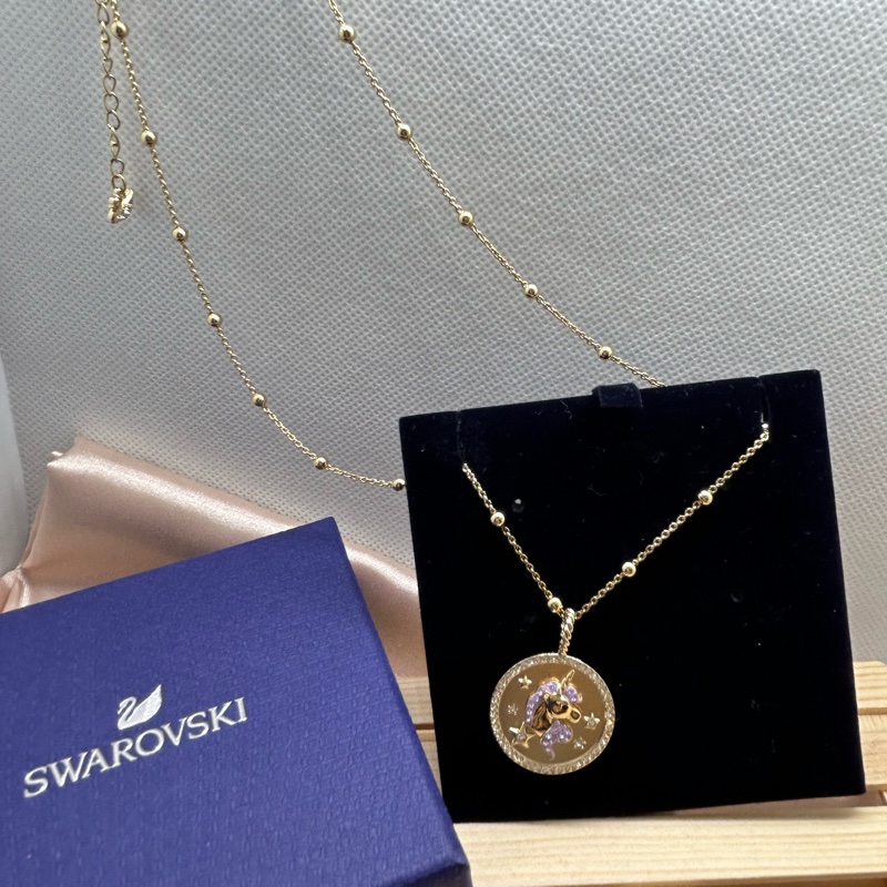 [SWAROVSKI 施華洛世奇][9成新]  小馬項鍊-1