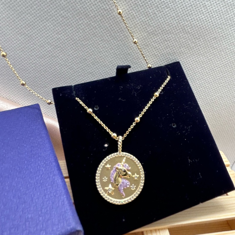 [SWAROVSKI 施華洛世奇][9成新]  小馬項鍊-2