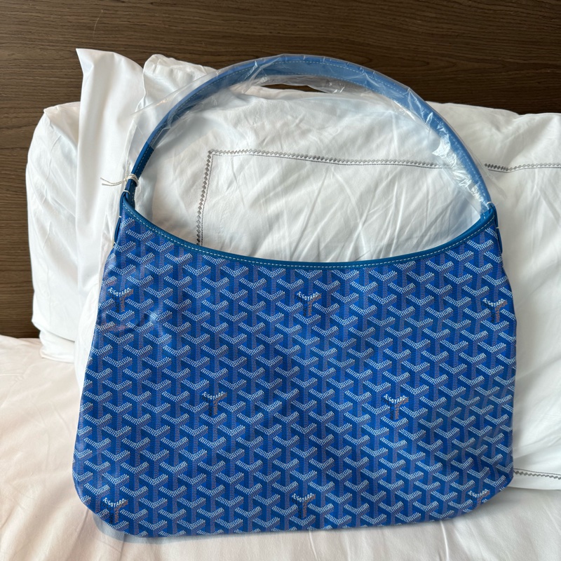Goyard hobo 水藍色 全新-9