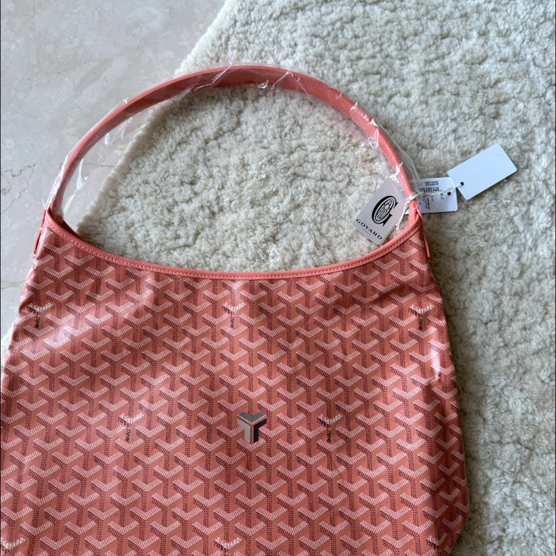 goyard 限量珊瑚粉色hobo 全新-5