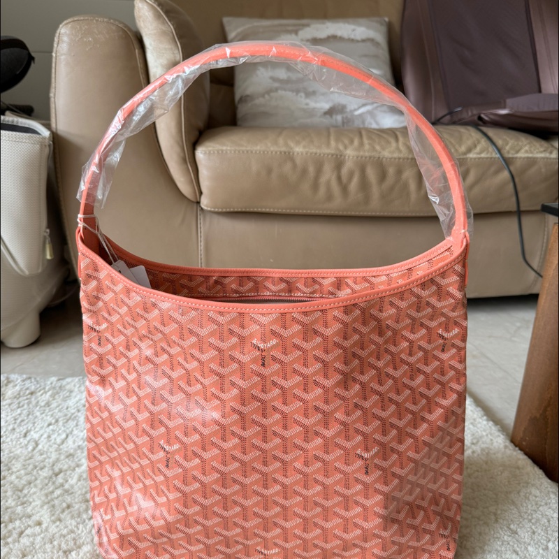 goyard 限量珊瑚粉色hobo 全新-7