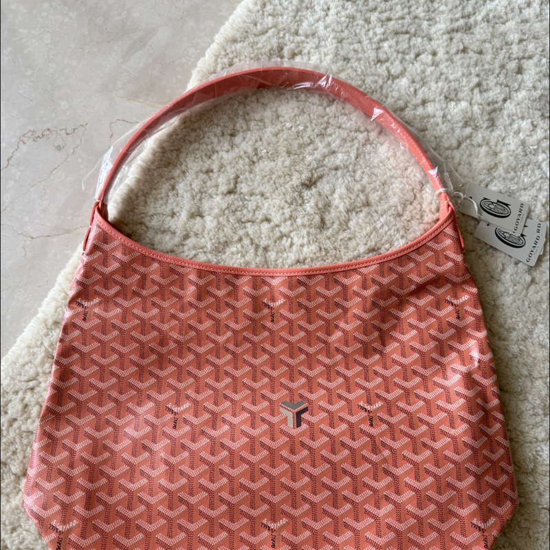 goyard 限量珊瑚粉色hobo 全新-9