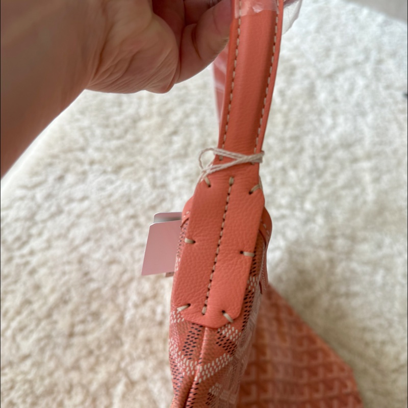 goyard 限量珊瑚粉色hobo 全新-11